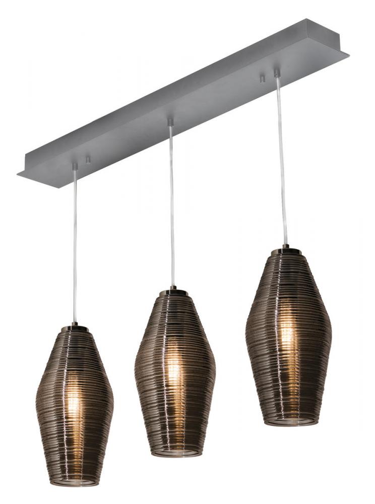 Mila 3 Light Linear Pendant