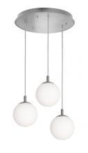 AFX Lighting, Inc. LRTP07MBSNRND3 - Loretto 3 Light Round Pendant