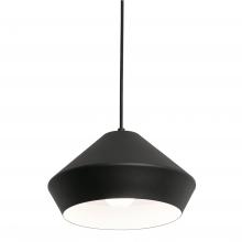 AFX Lighting, Inc. MLOP10MBBK - MILO PENDANT MEDIUM BASE 120V BLACK