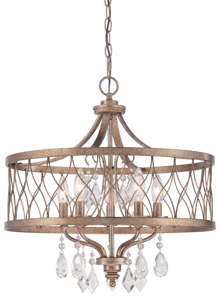 5 LIGHT CHANDELIER