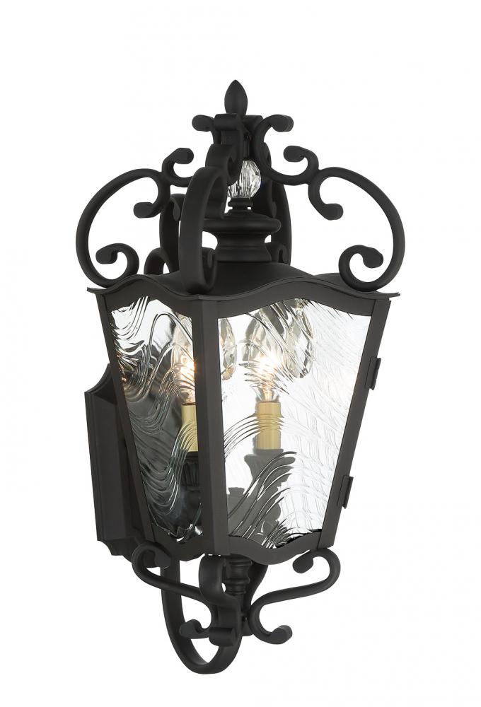 2 LIGHT OUTDOOR LANTERN