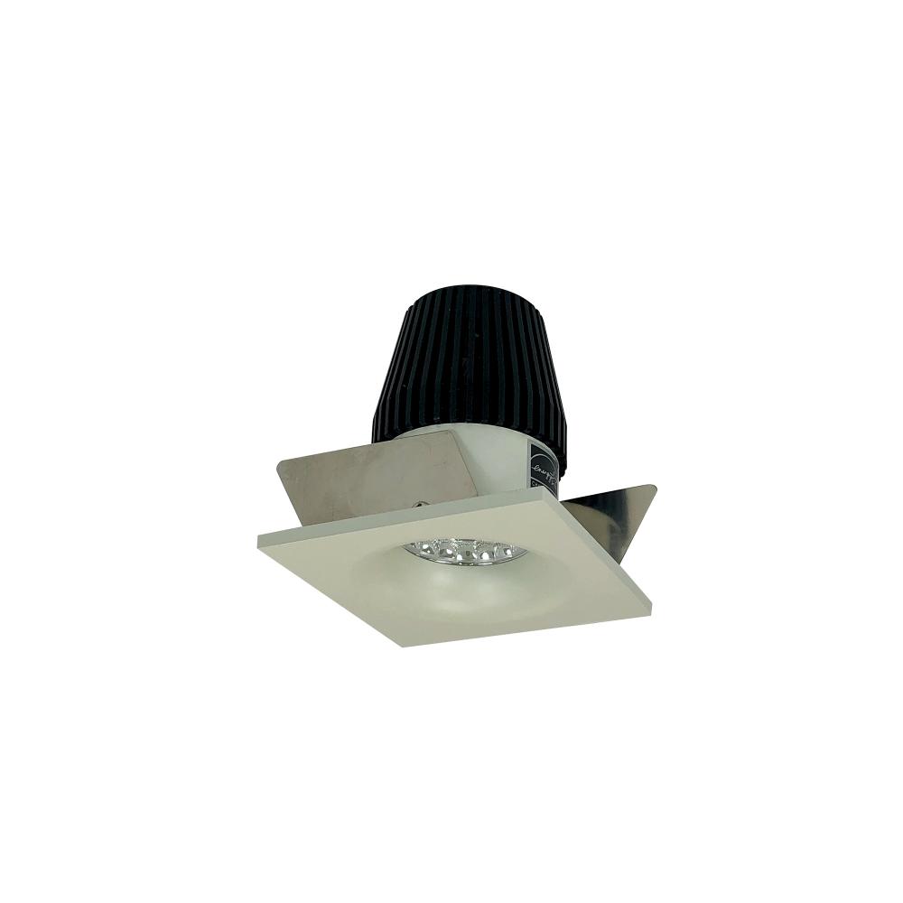 1" Iolite LED NTF Square Bullnose, 600lm, 2700K, White Reflector / White Flange