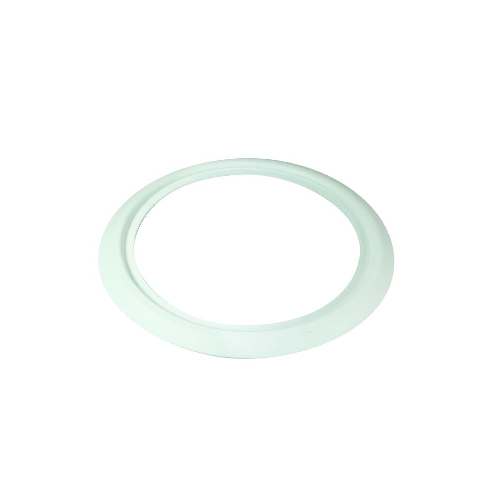 Round Oversize Ring for 4" Cobalt Retrofits, White Finish