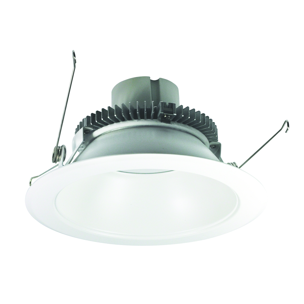 6" Cobalt Click LED Retrofit, Round Reflector, 1000lm / 12W, 2700K, Matte Powder White Reflector