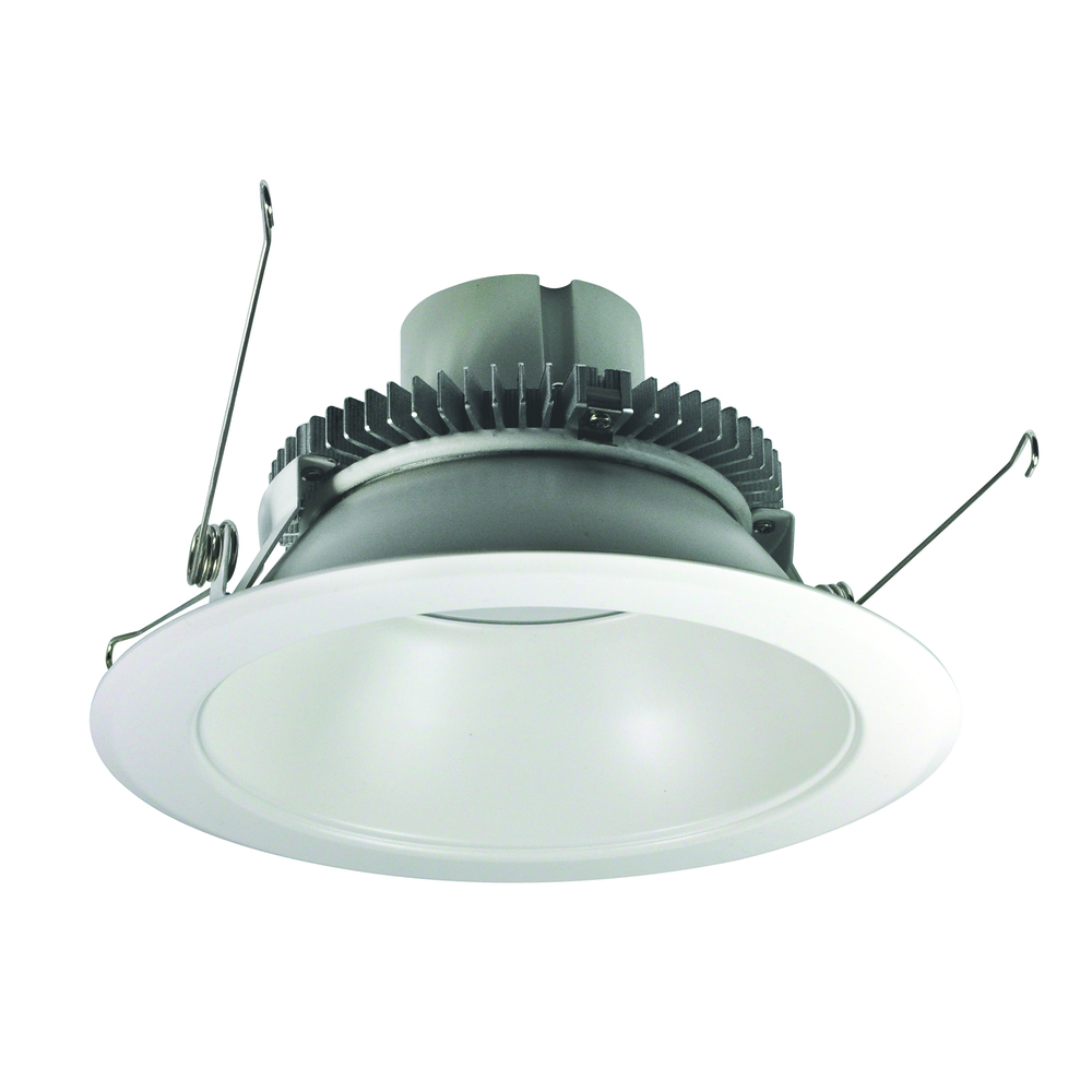 6" Cobalt Click LED Retrofit, Round Reflector, 750lm / 10W, 4000K, White Reflector / White