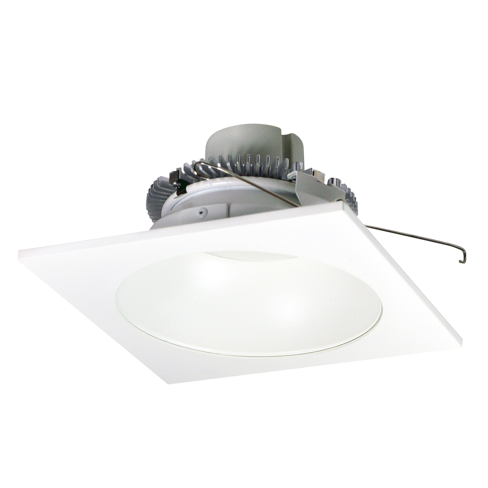 6" Cobalt Click LED Retrofit, Square Reflector with Round Aperture, 1000lm / 12W, 4000K, Matte