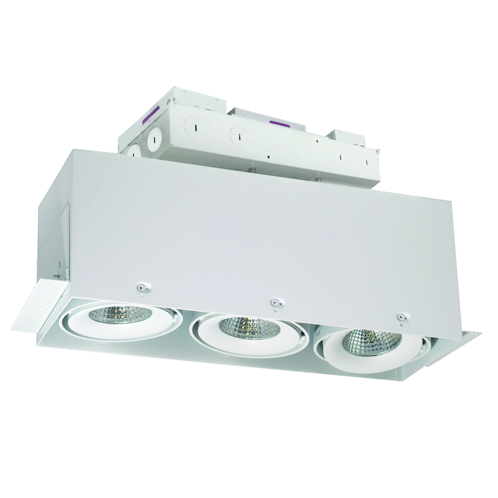 3L TRIMLESS INC HSG WHITE 120V