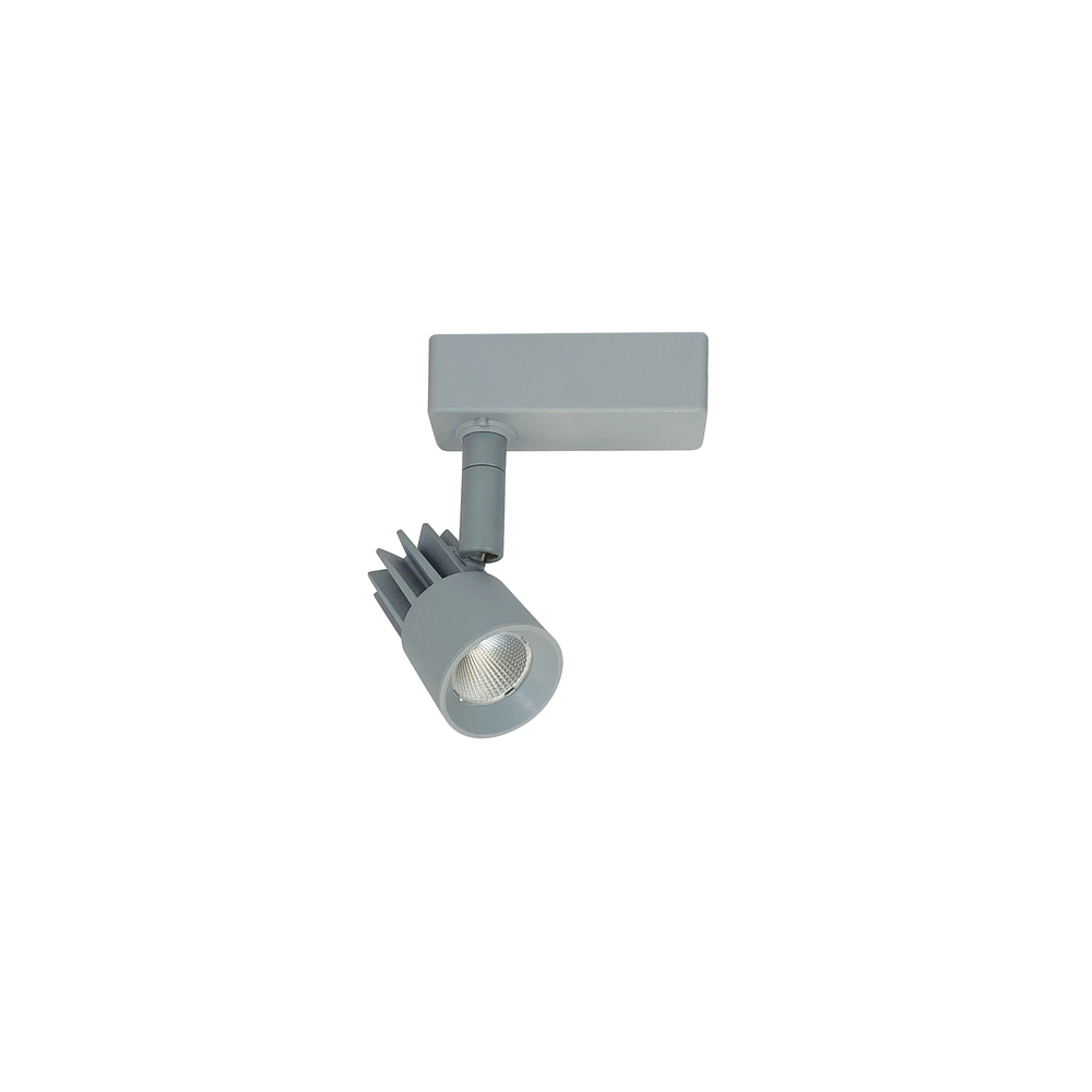 Aiden LED Track Head, 800lm / 10W, 3000K, Spot/Flood, Silver