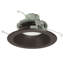 Nora NLCBC2-65227BZBZ/A - 6" Cobalt Click LED Retrofit, Baffle, 750lm / 10W, 2700K, Bronze Baffle / Bronze Flange