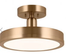 Kichler 52589CPZ - Semi Flush 1Lt LED