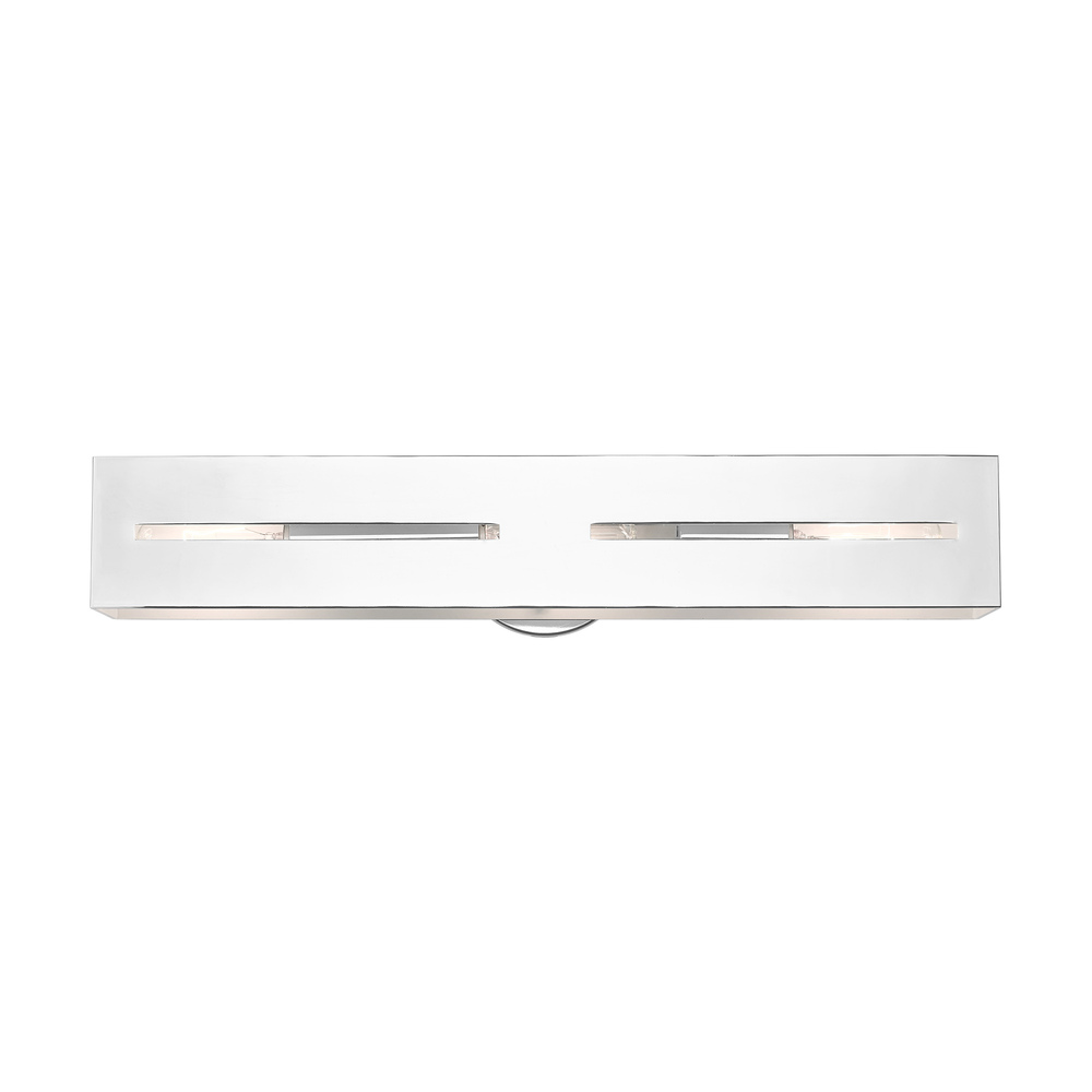 3 Lt Polished Chrome ADA Vanity Sconce