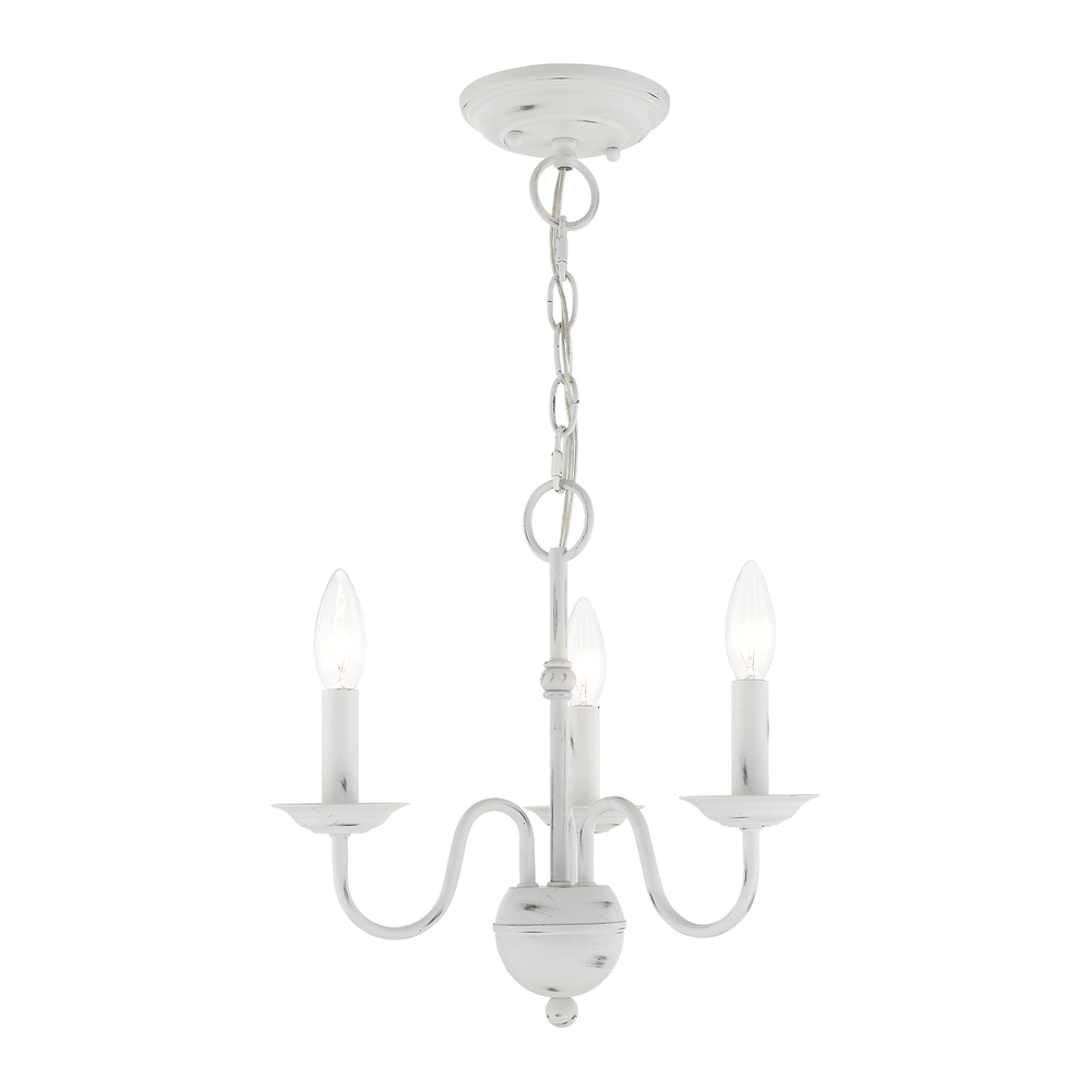 small antique white chandelier