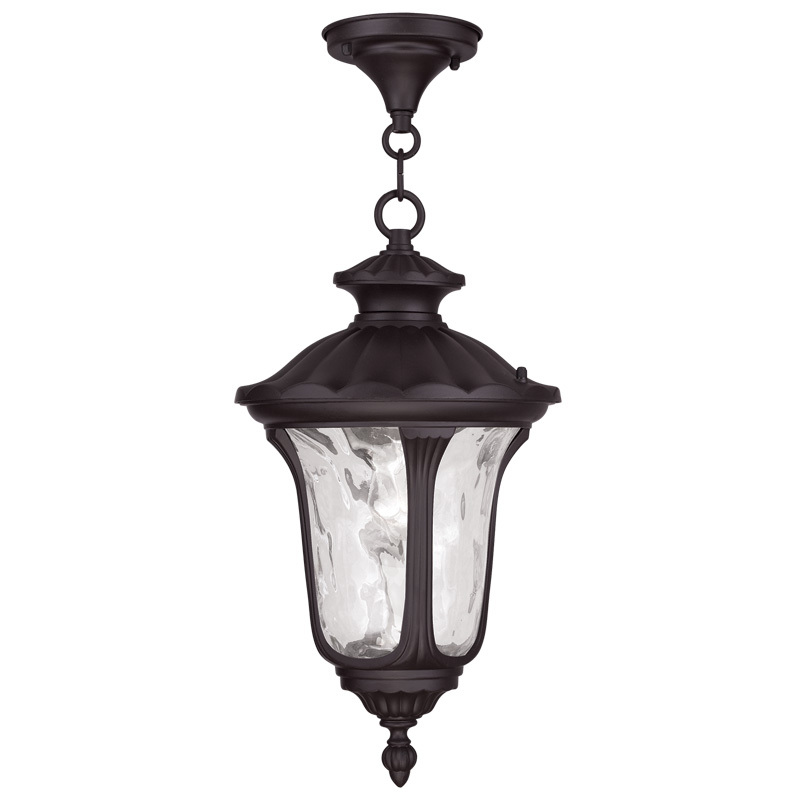 1 Light Bronze Chain Lantern