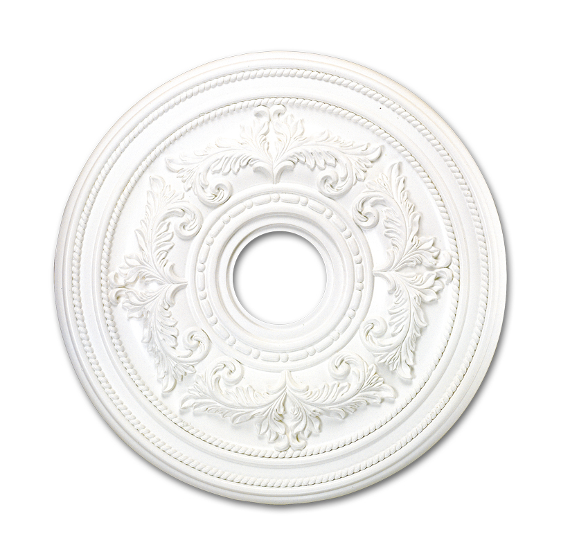 White Ceiling Medallion