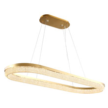 Kanova Lighting KCH1109L-38CG - Pescara Long Chandelier