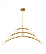 Kanova Lighting KCH3106-6BS - Dalia Chandelier - Brass Finish