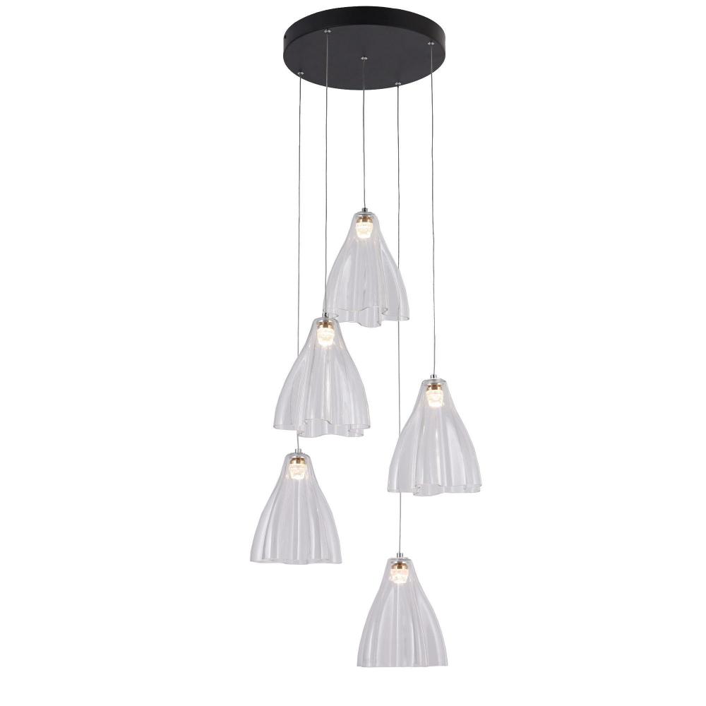 Juanshin 5-Light LED Chandelier