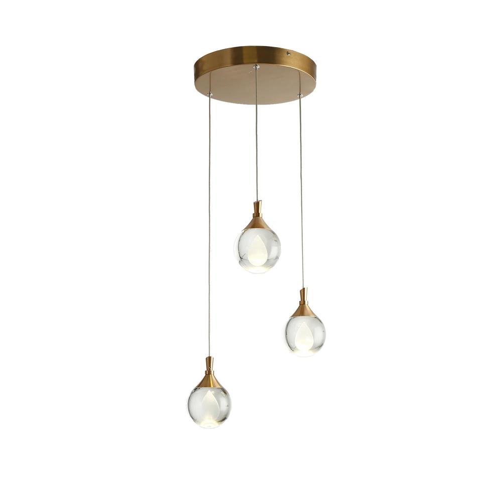 Dsenlupor 3-Lights LED Chandelier