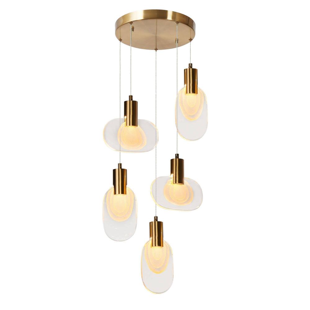 Galateia 5-Lights LED Chandelier