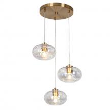 LNC Home HA05096P3 - Chrysaorican 3-Lights Chandelier