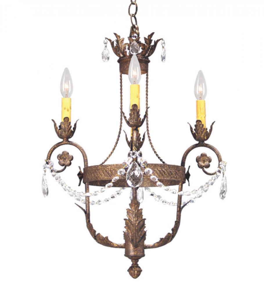 18" Wide Antonia 4 Light Chandelier