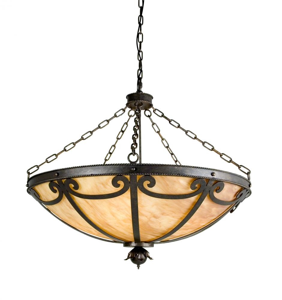 36" Wide Carousel Pendant