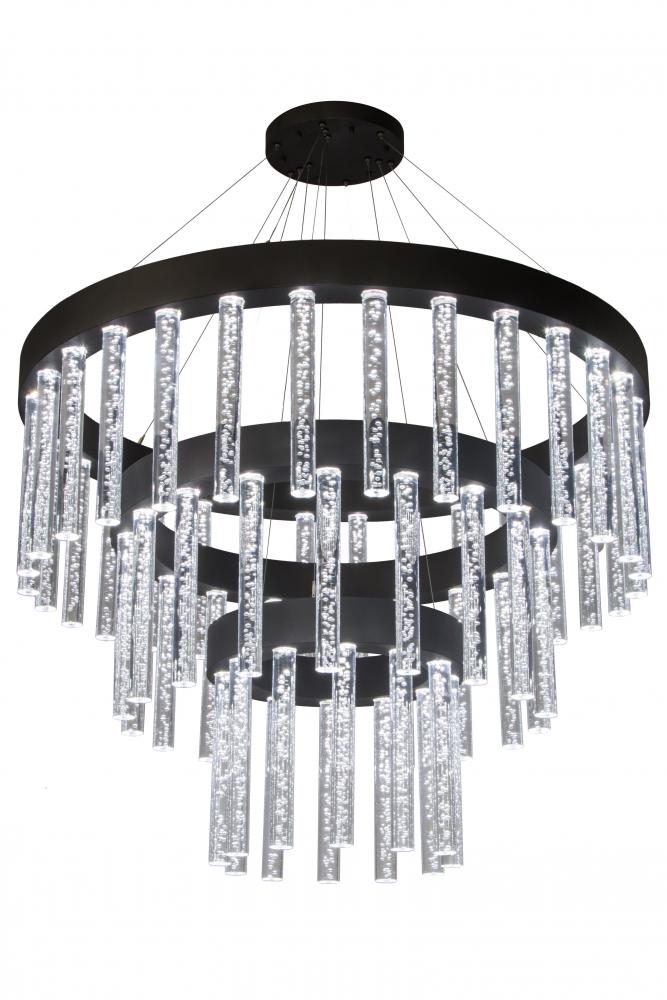 60"W Aquagen Three Tier Chandelier