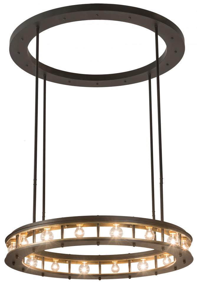 49" Wide Alva Cilindro 16 Light Pendant