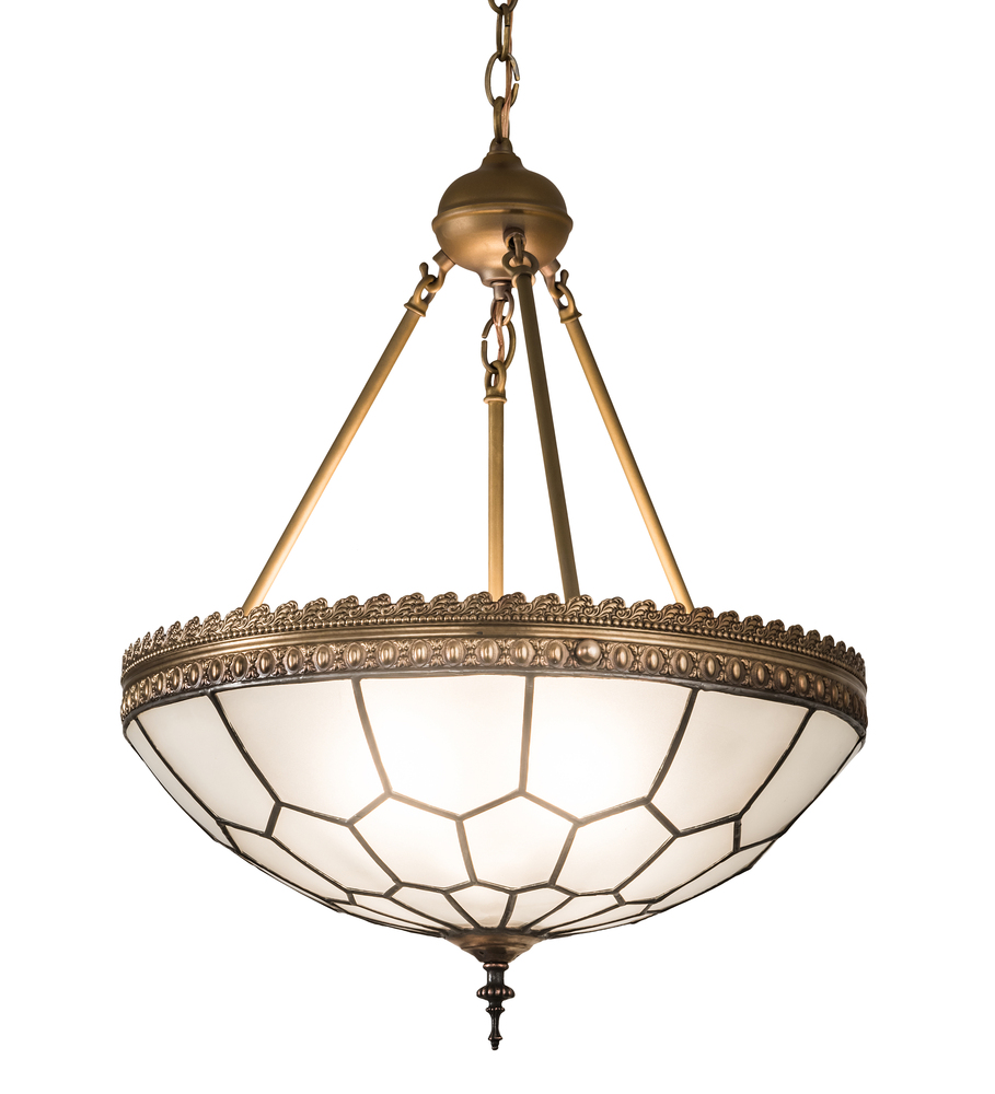 19"Wide Vincent Honeycomb 3 Light Ceiling Pendant