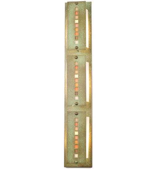 36"W Moss Creek Stepping Stone 3 LT Vanity Light