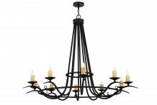 Meyda Green 117545 - 60"W Octavia 10 LT Chandelier