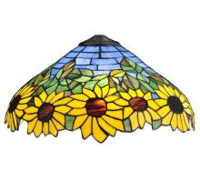 Meyda Green 119557 - 16" Wide Wild Sunflower Shade