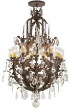 Meyda Green 120332 - 40"W French Baroque 16 LT Chandelier