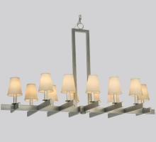 Meyda Green 124453 - 48" Long Dante 12 Light Chandelier