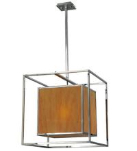 Meyda Green 131699 - 22"Sq Kitzi Box Pendant