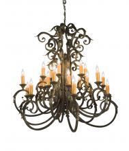 Meyda Green 135611 - 48" Wide Serratina Chandelier