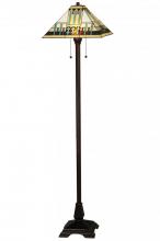 Meyda Green 138129 - 62"H Prairie Peaks Floor Lamp