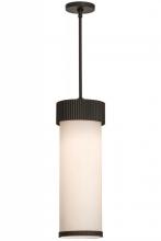 Meyda Green 149256 - 8"W Cilindro Corrugated Pendant