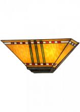 Meyda Green 151162 - 16"W Prairie Corn Wall Sconce