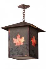 Meyda Green 163424 - 16"Sq Seneca Maple Leaf Pendant