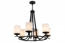 Meyda Green 165443 - 36" Wide Octavia 6 Light Chandelier