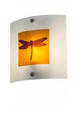 Meyda Green 170880 - 11"W Metro Fusion Dragonfly Wall Sconce