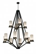 Meyda Green 173745 - 60"W Galen 12 LT Chandelier