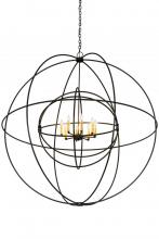 Meyda Green 175340 - 60" Wide Atom Enerjisi 8 Light Chandelier