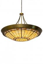 Meyda Green 180289 - 54"W Fleur-de-Lite Inverted Pendant