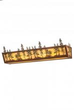 Meyda Green 185635 - 30"W Tall Pines Vanity Light