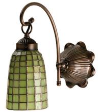 Meyda Green 18636 - 6"W Terra Verde Wall Sconce