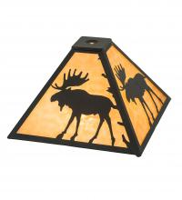 Meyda Green 187274 - 12" Square Moose Shade