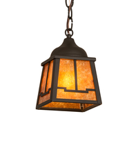 Meyda Green 214304 - 6" Square Valley View Mini Pendant