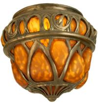 Meyda Green 22071 - 9" Wide Castle Crown Shade